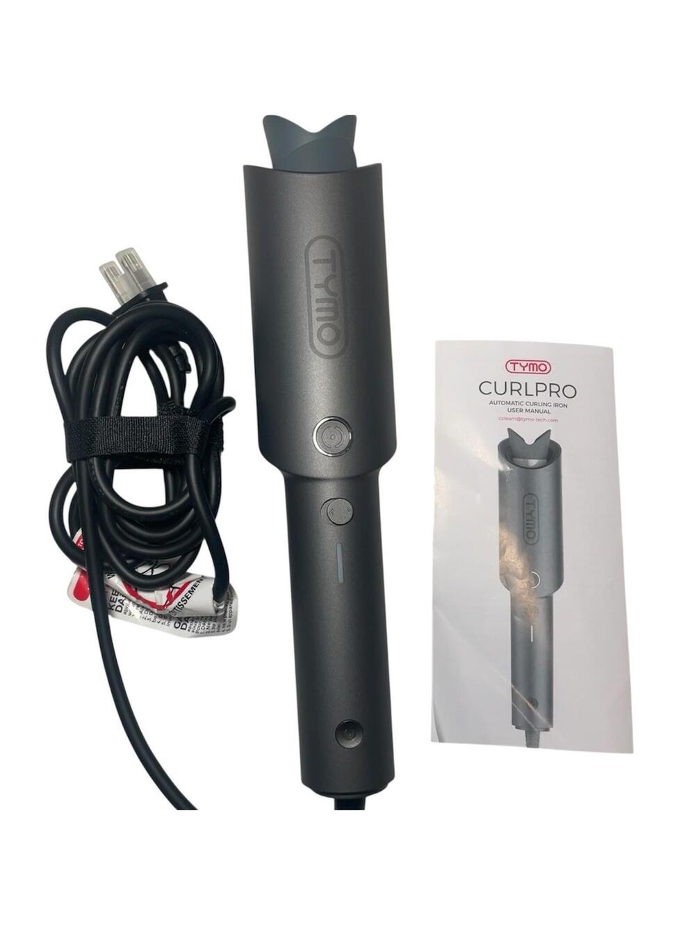 TYMO Curl Pro Automatic Rotating Curling Iron 1.25" Curling Wand - NEW Open Box - Picture 2 of 3